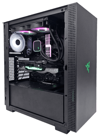 ZEPHYR Gaming PC - Ryzen 7 5700X + RTX 3080 Ti 12GB + 64GB DDR4 - PC Components (Pre-owned)
