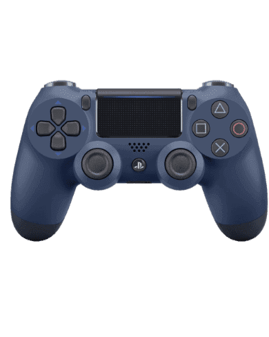 Official Sony DualShock 4 Controller for PS4 (V2) Midnight Blue - PS4 (Pre-owned)